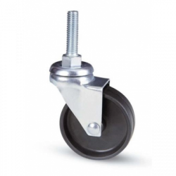 RUOTA MOBILI220T/B   PERNO F. 8 MM 35