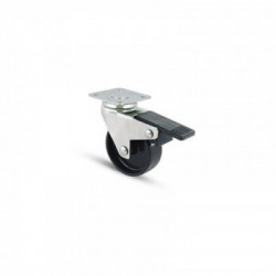 RUOTA MOBILI220T/BIS FRENO+PIASTRAMM 50