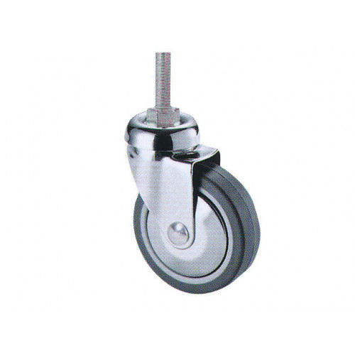 RUOTA MOBILI220C/B   PERNO F.10 MM 40