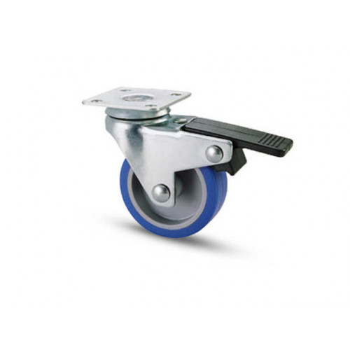 RUOTA MOBILI221BIS BLU FRENO+PIAS.MM 50