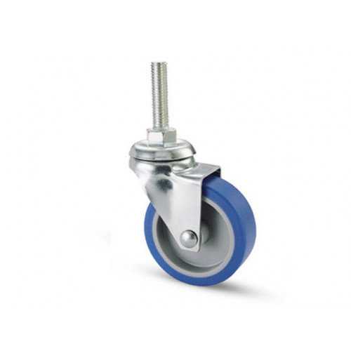 RUOTA MOBILI221/B BLU PERNO F.10 MM 50