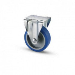 RUOTA MOBILI221/H BLU   FISSA MM 60