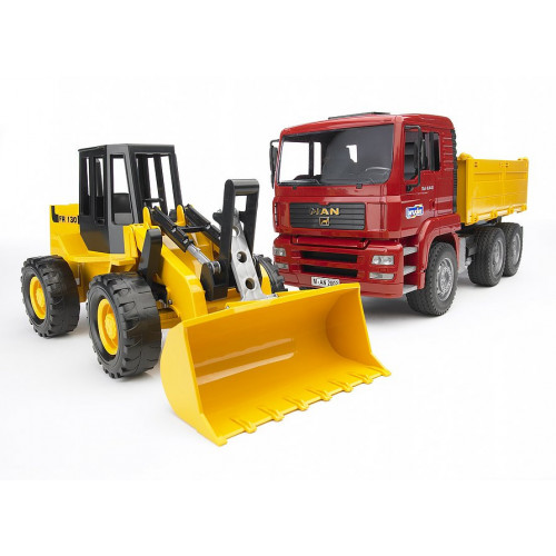 Bruder 02752 - Camion Dumper MAN TGA con Pala...