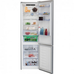 Beko RCNA406E60ZXBHN - Frigorifero Combinato Total NoFrost, 362 Litri, Classe C, 202.5 x 59.5 x 67 cm