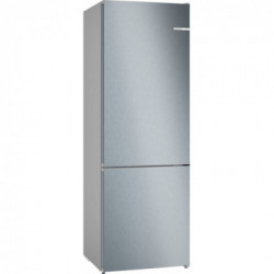 Bosch KGN492LDF - Frigorifero Combinato da Libera Installazione, Serie 4, Total NoFrost, 440 Litri, Inox, Classe D