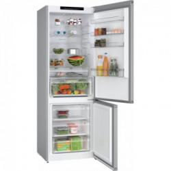 Bosch KGN492LDF - Frigorifero Combinato da Libera Installazione, Serie 4, Total NoFrost, 440 Litri, Inox, Classe D
