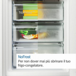 Bosch KGN492LDF - Frigorifero Combinato da Libera Installazione, Serie 4, Total NoFrost, 440 Litri, Inox, Classe D