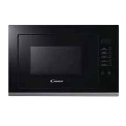 Candy MIG25BNT - Microonde con Grill da Incasso, 25 Litri, 900 W, Nero, Acciaio Inossidabile