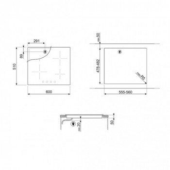 Smeg SI264DM - Piano... 2