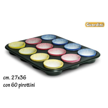 STAMPO MUFFIN GARDENIA 12PS...