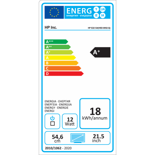 HP E22 G4 FHD MONITOR