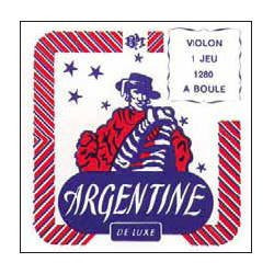 Muta 4 corde di ricambio per violino. Ball end-con pallina.