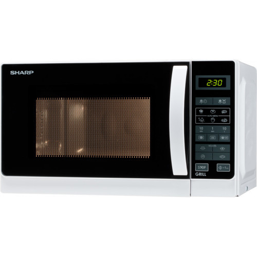 Sharp R-642 WW - Forno Microonde 20 Litri, 800...