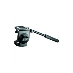 Manfrotto Micro Fluid Video Head + QRCP testa per treppiede Nero Alluminio