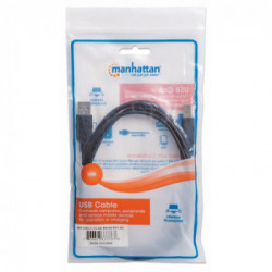 Manhattan USB 2.0 A/B cavo USB 1,8 m USB A USB B Nero