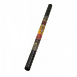 Meinl Didgeridoo in bamboo. Assortito nero / rosso.