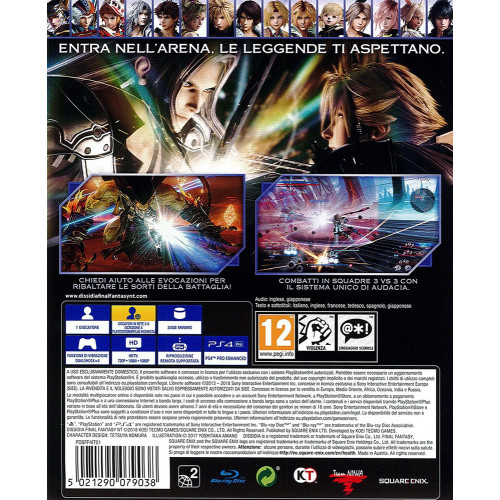 Square Enix Final Fantasy Dissidia Nt (PS4)...