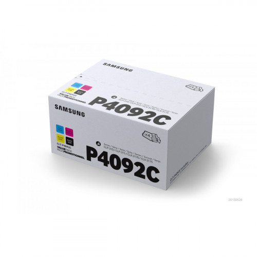 Samsung CLT-P4092C Originale Nero, Ciano,...