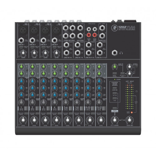 Mackie 1202VLZ4 mixer audio 12 canali 20 -...