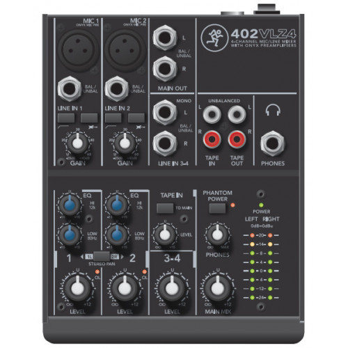 Mackie 402VLZ4 mixer audio 4 canali 20 - 20000 Hz