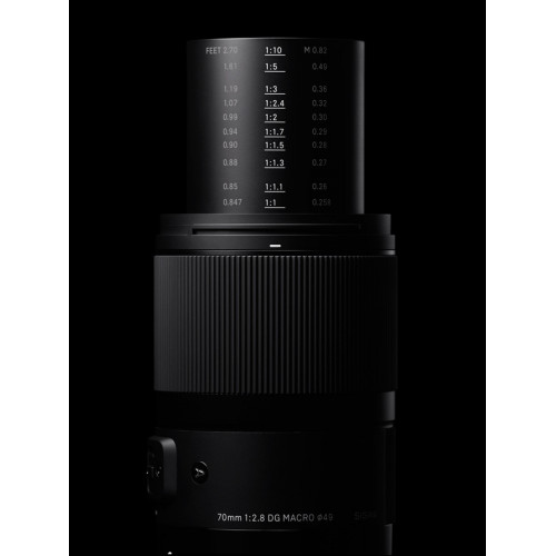Sigma 70mm F2.8 DG Macro SLR Obiettivi macro Nero