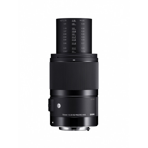 Sigma 70mm F2.8 DG Macro SLR Obiettivi macro Nero