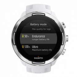 Suunto 9 orologio sportivo Acciaio inossidabile, Bianco Touch screen 320 x 300 Pixel Bluetooth