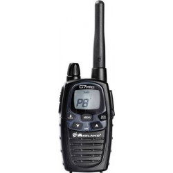 Midland G7 Pro - Walkie Talkie PMR446+LPD, 8+69 canali
