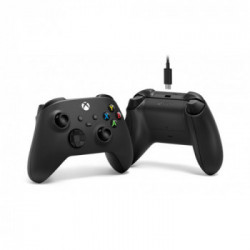 Microsoft Xbox Wireless Controller + USB-C Cable Nero Gamepad Analogico/Digitale PC, Xbox One, Xbox One S, Xbox One X, Xbox