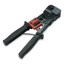 Intellinet 210836 pinza crimpatrice Nero, Rosso