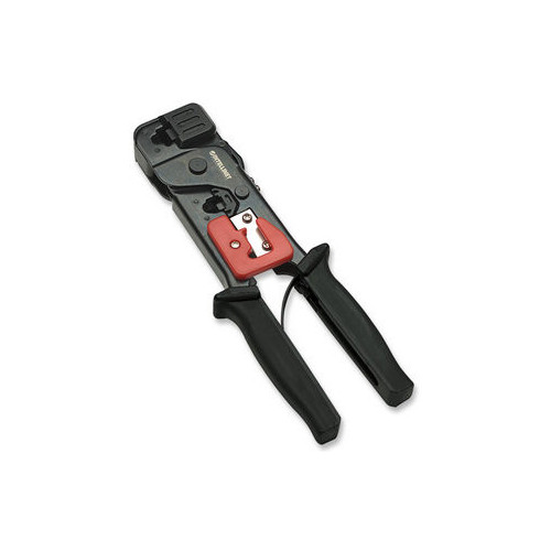 Intellinet 210836 pinza crimpatrice Nero, Rosso