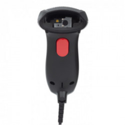 Manhattan 179775 lettore di codici a barre Lettore di codici a barre portatile 1D/2D CCD Nero