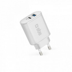 SBS Caricabatterie da viaggio USB – Type-C PD 18W