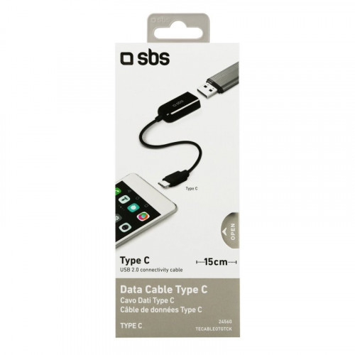 SBS TEKABELOTGTCK cavo USB 0,15 m USB 2.0 USB A...