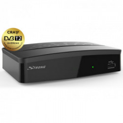 Strong SRT 8209 set-top box TV Ethernet (RJ-45) Full HD Nero