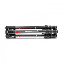 Manfrotto MKBFRTC4-BH treppiede Videocamera portatile 3 gamba/gambe Nero, Argento