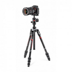 Manfrotto MKBFRTC4-BH treppiede Videocamera portatile 3 gamba/gambe Nero, Argento