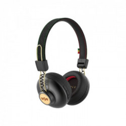 The House Of Marley Positive Vibration 2 Wireless Cuffie Padiglione auricolare Nero, Oro