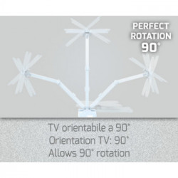 Meliconi 200SDRW 101,6 cm (40") Bianco