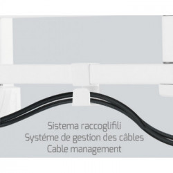 Meliconi 200SDRW 101,6 cm (40") Bianco