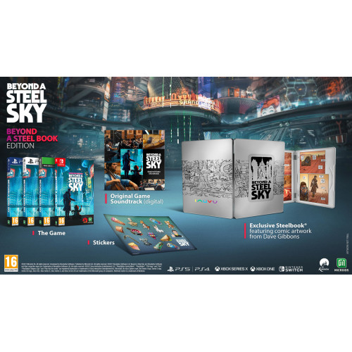 Microids Beyond a Steel Sky - Steel Book...