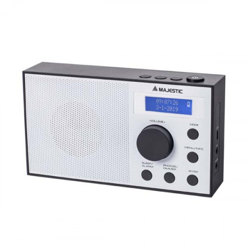 New Majestic RT-193 DAB Portatile Analogico e...