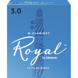 D'Addario Strumenti a Fiato Vandoren Rico Ance CL. SIB Rico Royal 3 (10pz)