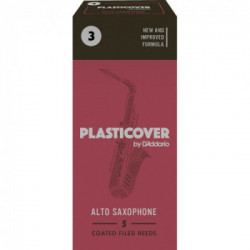D'Addario Strumenti a Fiato Vandoren Rico Ance SAX ALTO Plasticover 3 (5pz)