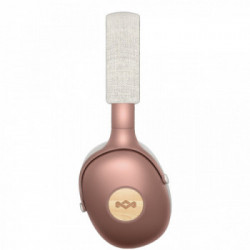 The House Of Marley Positive Vibration XL Cuffia Padiglione auricolare Rame, Bianco