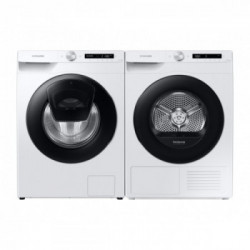 Samsung DV90T5240AW - Asciugatrice a Carica Frontale, 9 Kg, Classe A+++, Bianco