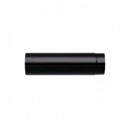 SAVE Fumisteria Plus NNO1201 Tubo dritto per canna fumaria 50 cm Nero