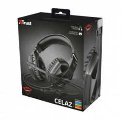 Trust GXT 412 Celaz Cuffia Padiglione auricolare Nero