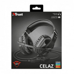 Trust GXT 412 Celaz Cuffia Padiglione auricolare Nero