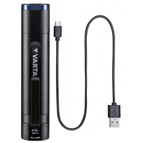 Varta Night Cutter F20R Torcia a mano Nero LED